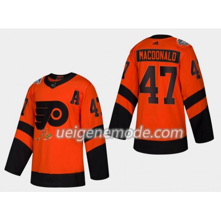 Herren Eishockey Philadelphia Flyers Trikot Andrew MacDonald 47 Adidas 2019 Stadium Series Authentic